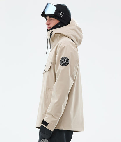 Snowboard Jacket For Men Sand