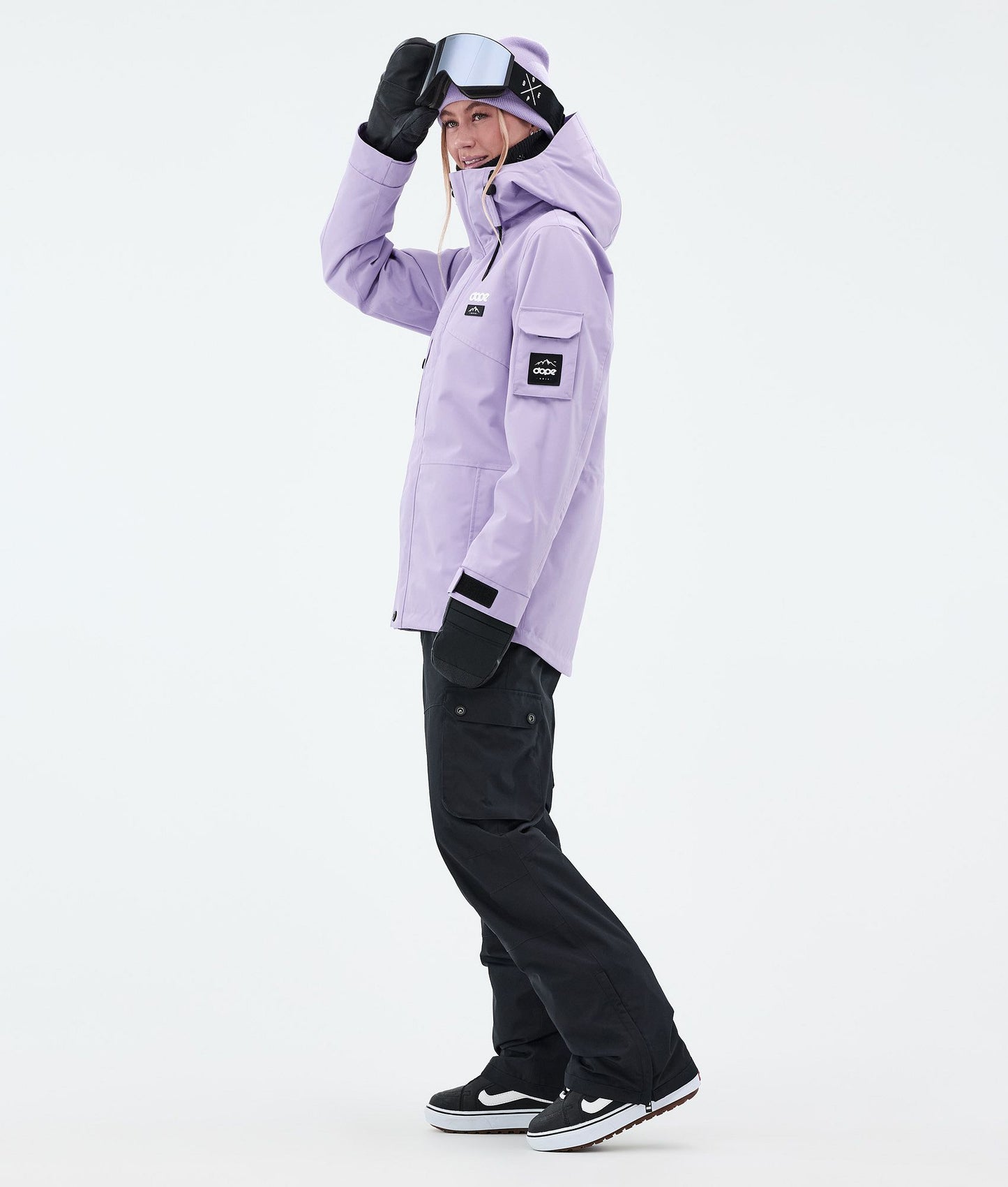 Snowboard Jacket For Women Faded Violet
