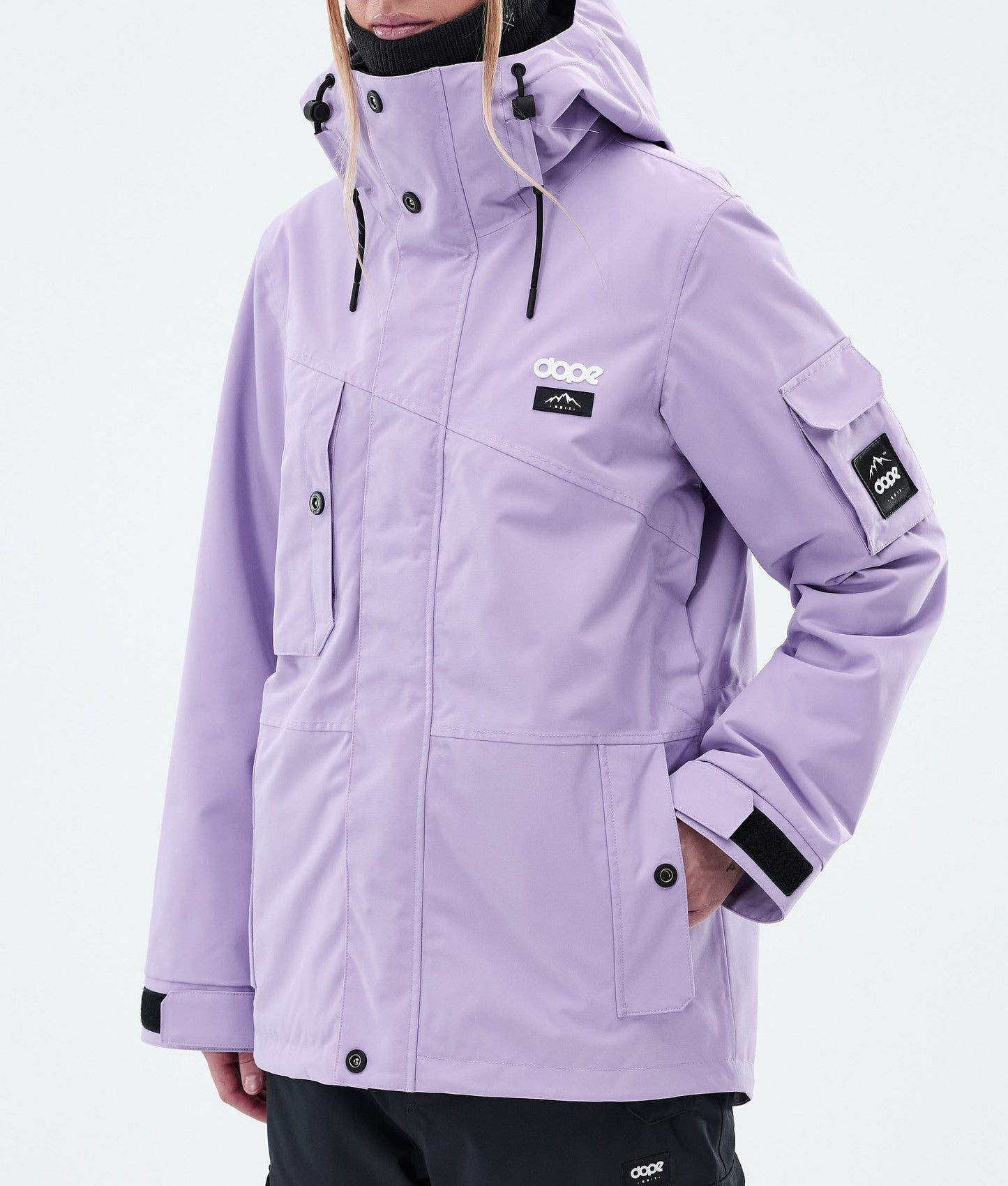 Snowboard Jacket For Women Faded Violet