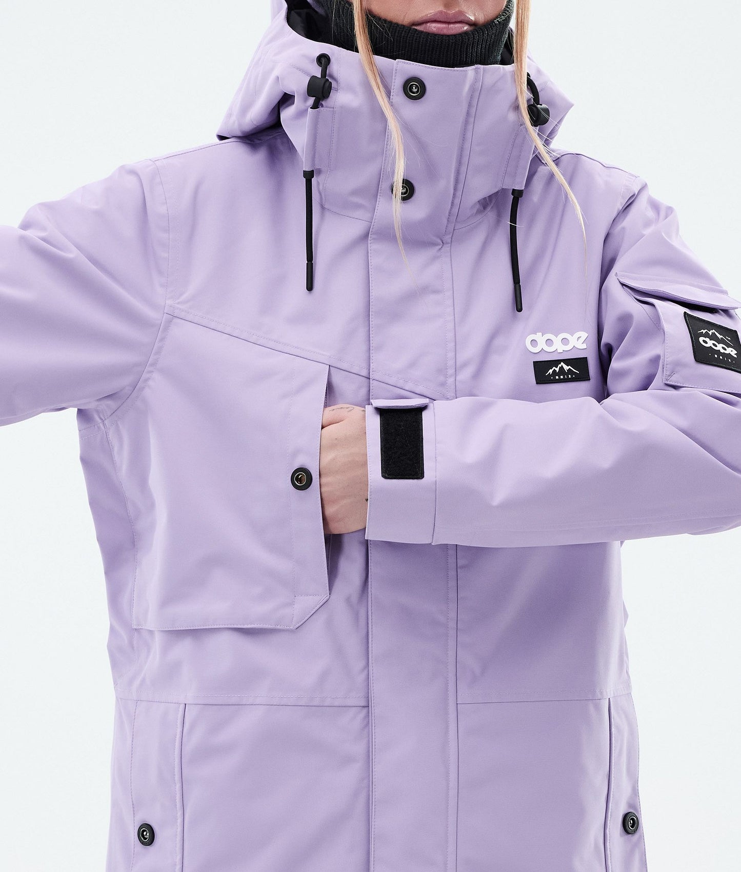 Snowboard Jacket For Women Faded Violet