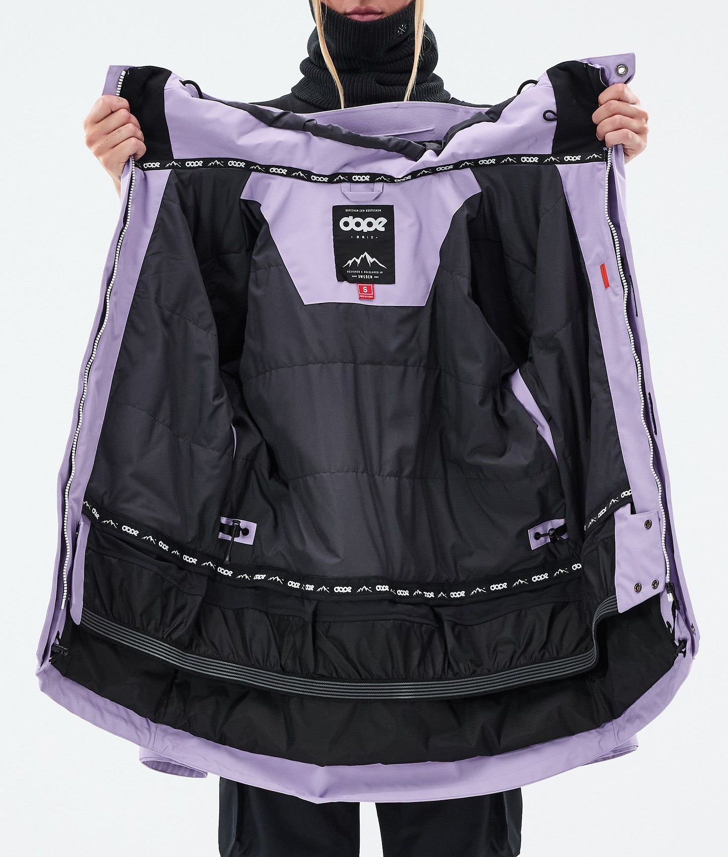 Snowboard Jacket For Women Faded Violet