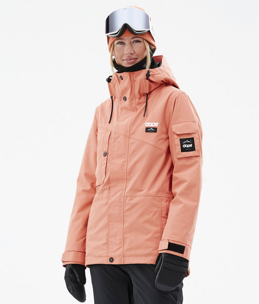 Snowboard Jacket For Women Peach