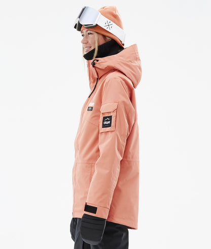 Snowboard Jacket For Women Peach