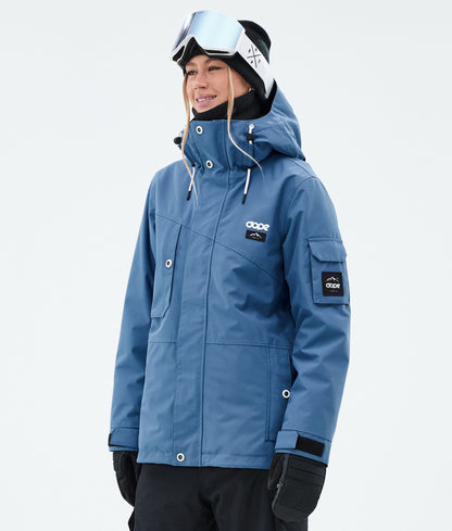 Snowboard Jacket For Women Blue Steel