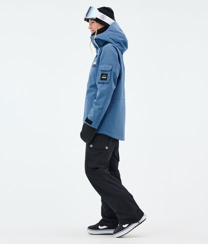 Snowboard Jacket For Women Blue Steel