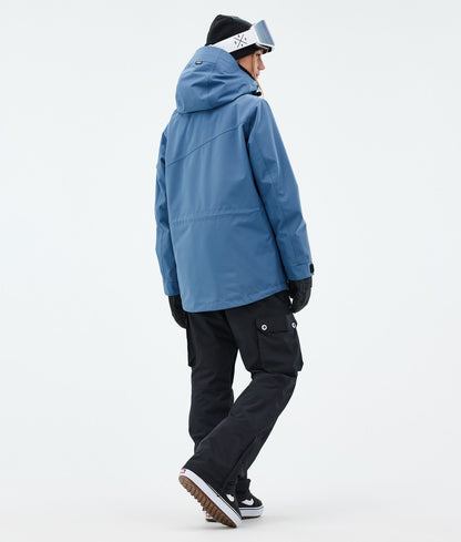 Snowboard Jacket For Women Blue Steel