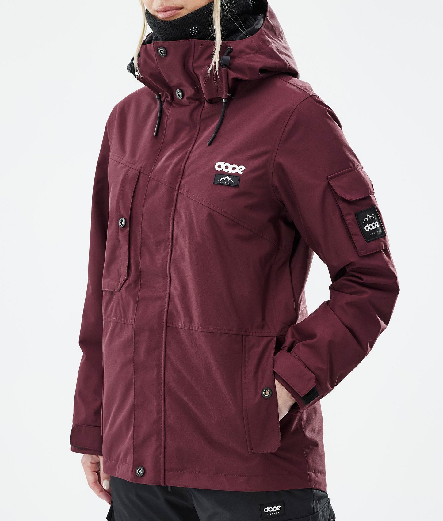 Snowboard Jacket For Women Don Burgundy