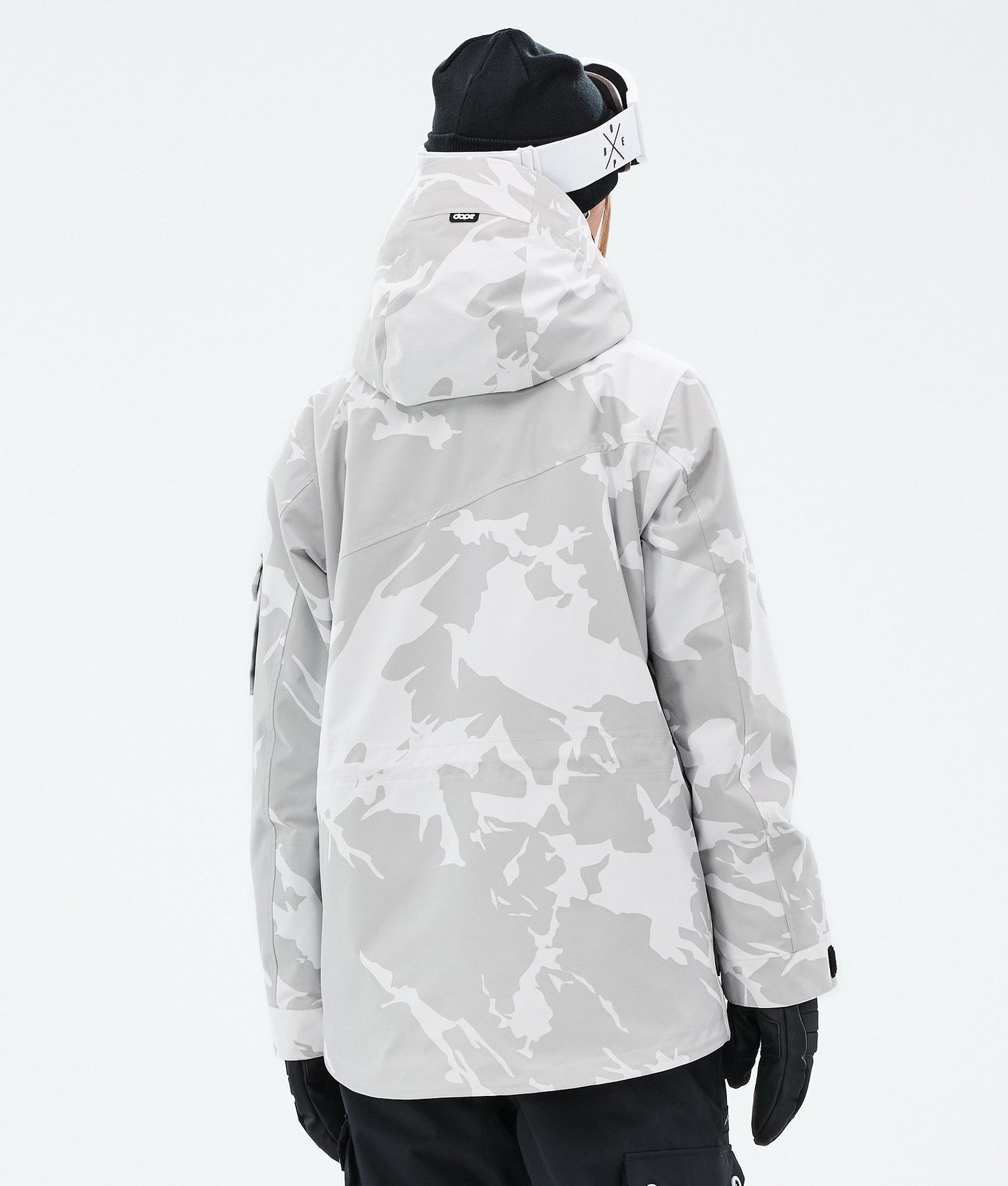Snowboard Jacket For Women Grey Camo