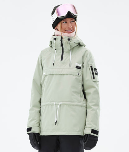 Snowboard Jacket For Women Soft Green