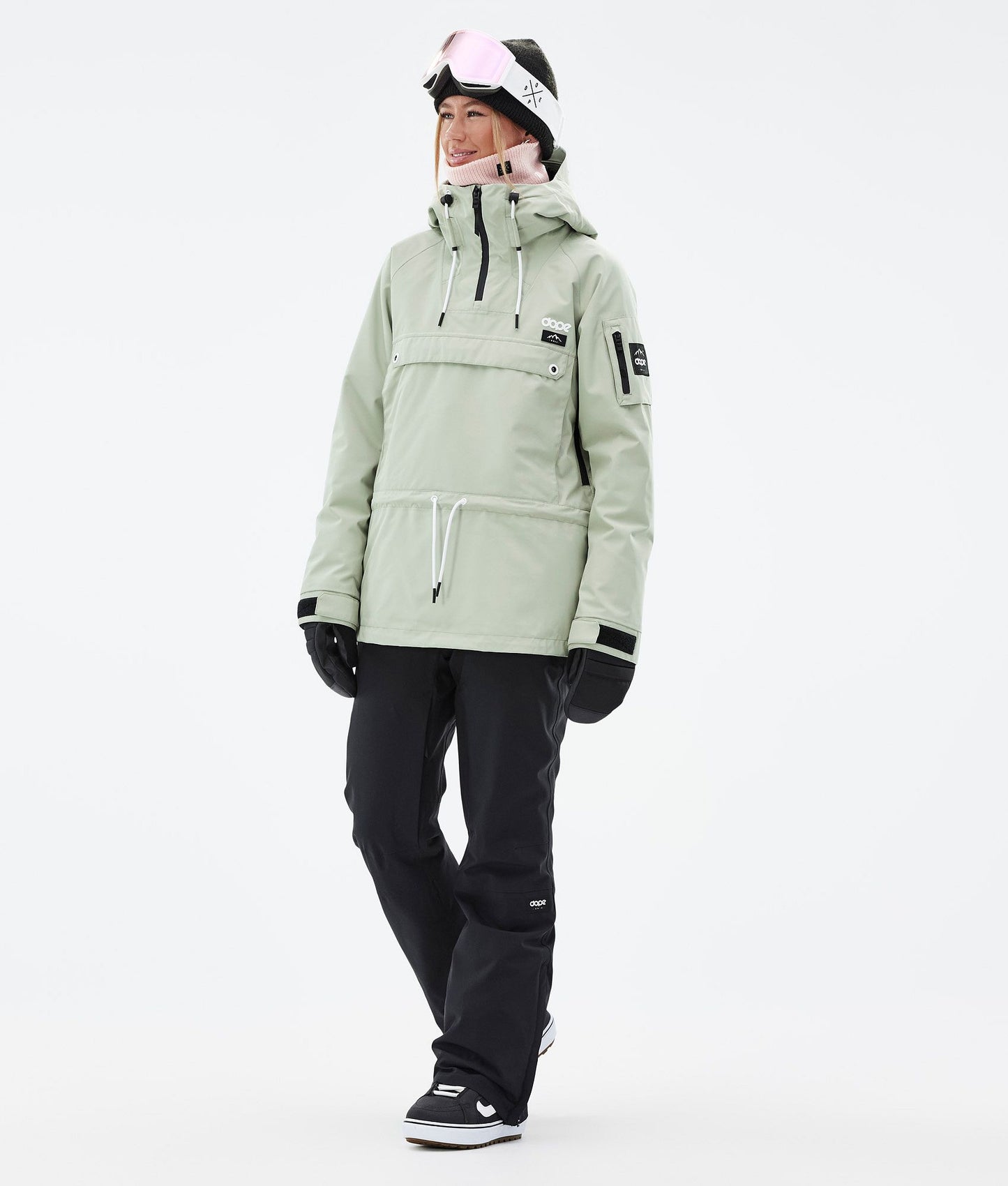Snowboard Jacket For Women Soft Green