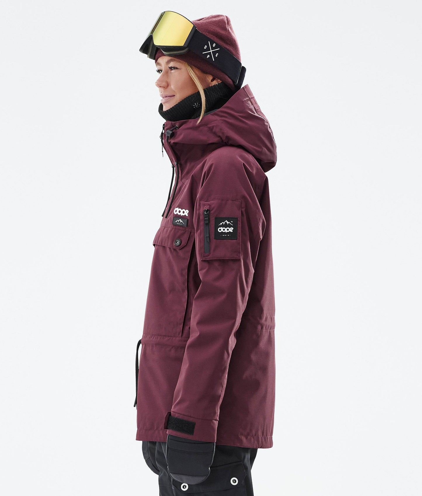 Snowboard Jacket For Women Don Burgundy