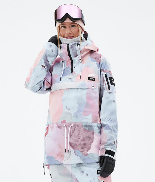 Snowboard Jacket For Women Washed Ink