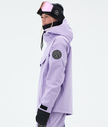 Snowboard Jacket For Women Faded Violet