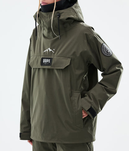 Snowboard Jacket For Women Olive Green