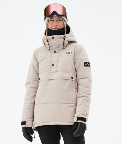 Snowboard Jacket For Women Sand