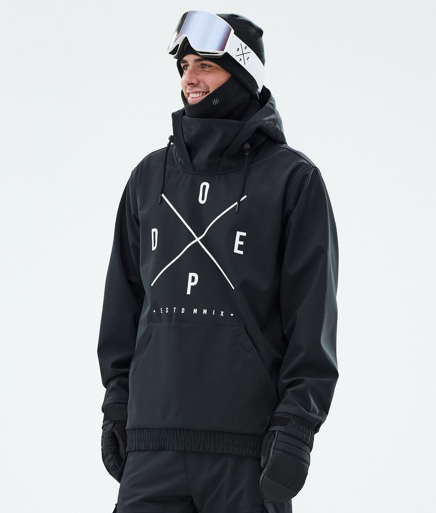 Snowboard Jacket For Men 2X-Up Black