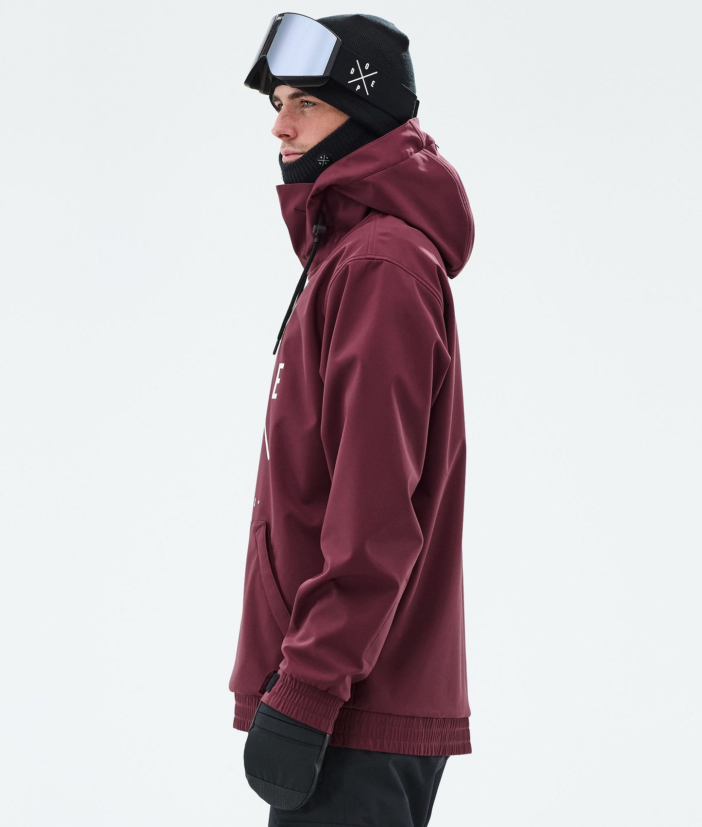 Snowboard Jacket For Men 2X-Up Burgundy