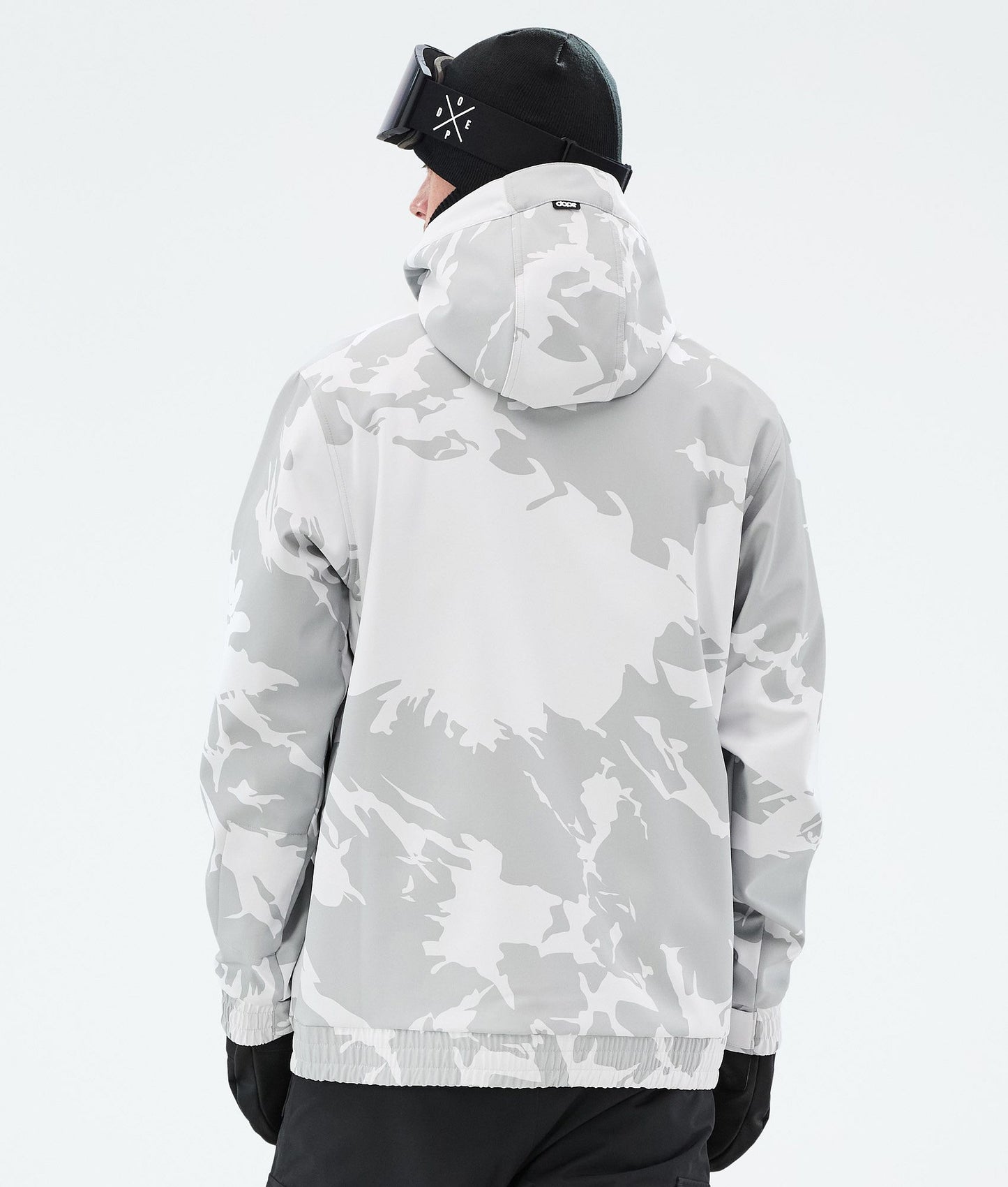 Snowboard Jacket For Men 2X-Up Grey Camo