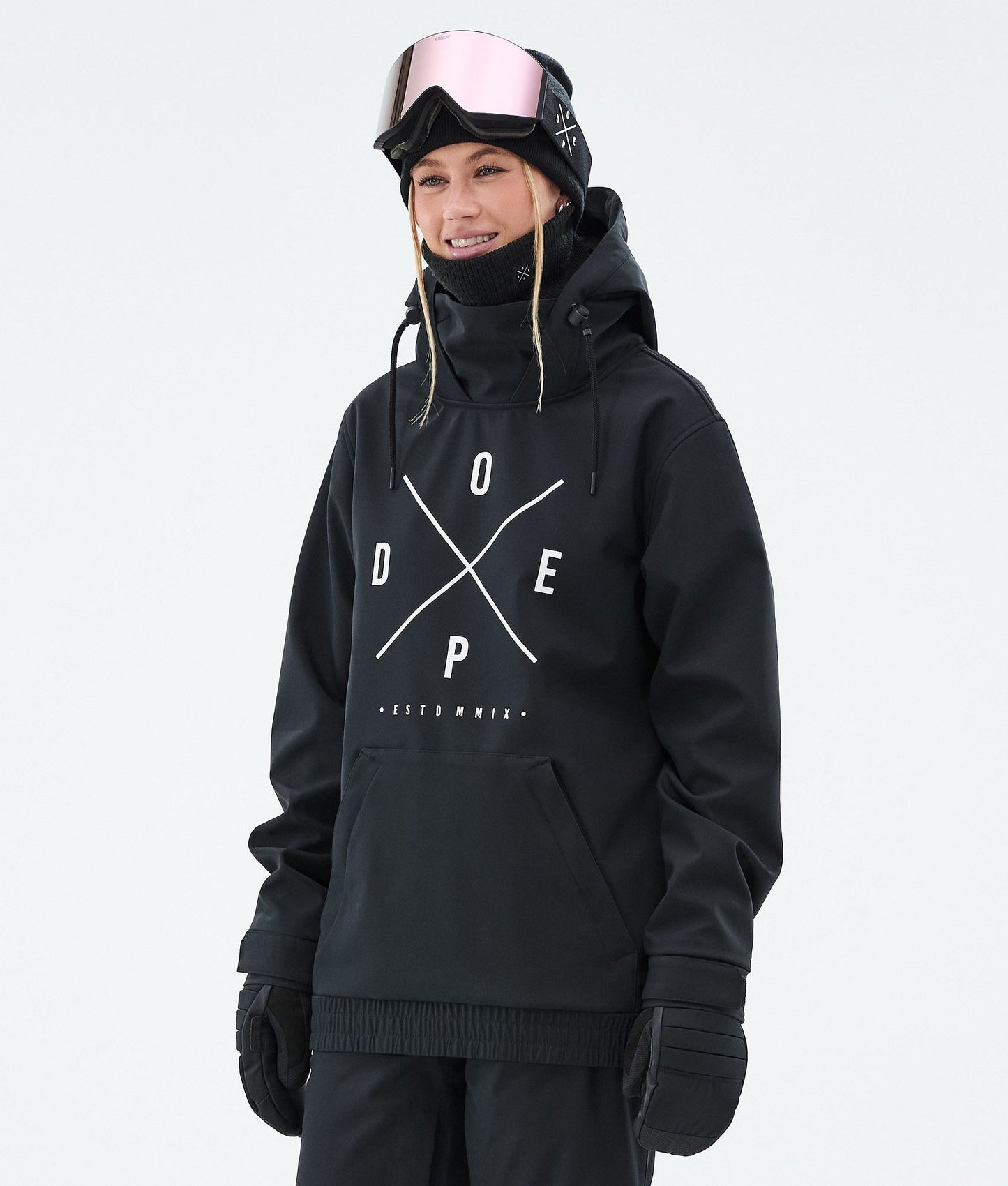 Snowboard Jacket For Women 2X-Up Black