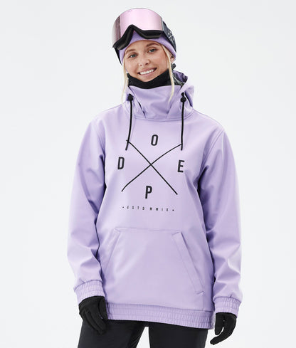 Snowboard Jacket For Women 2X-Up Faded Violet