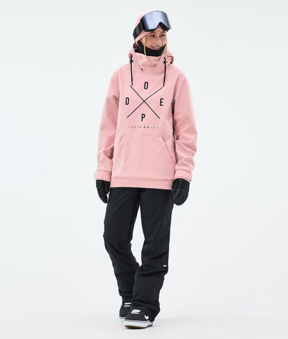 Snowboard Jacket For Women 2X-Up Soft Pink