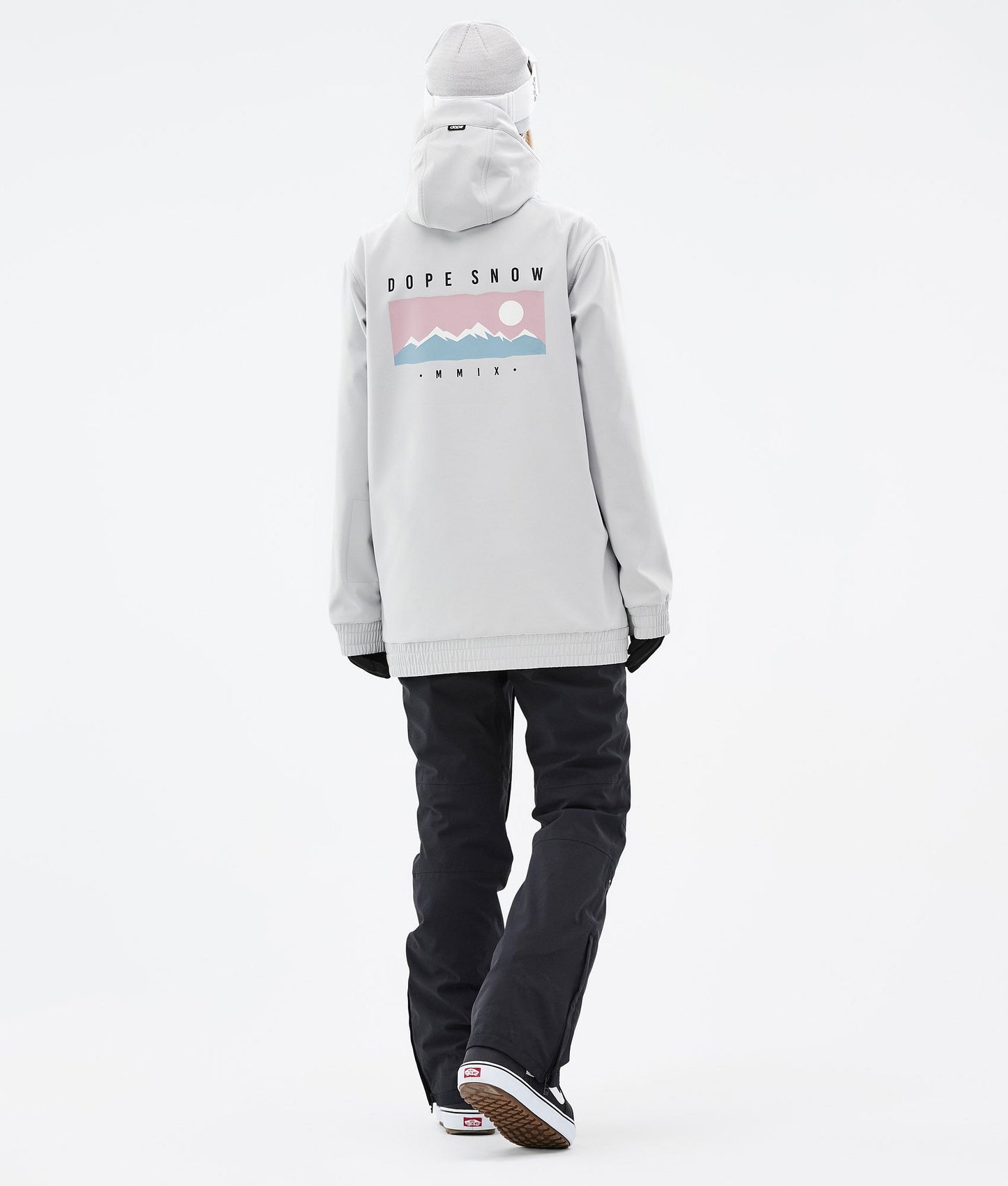 Snowboard Jacket For Women Range Light Grey