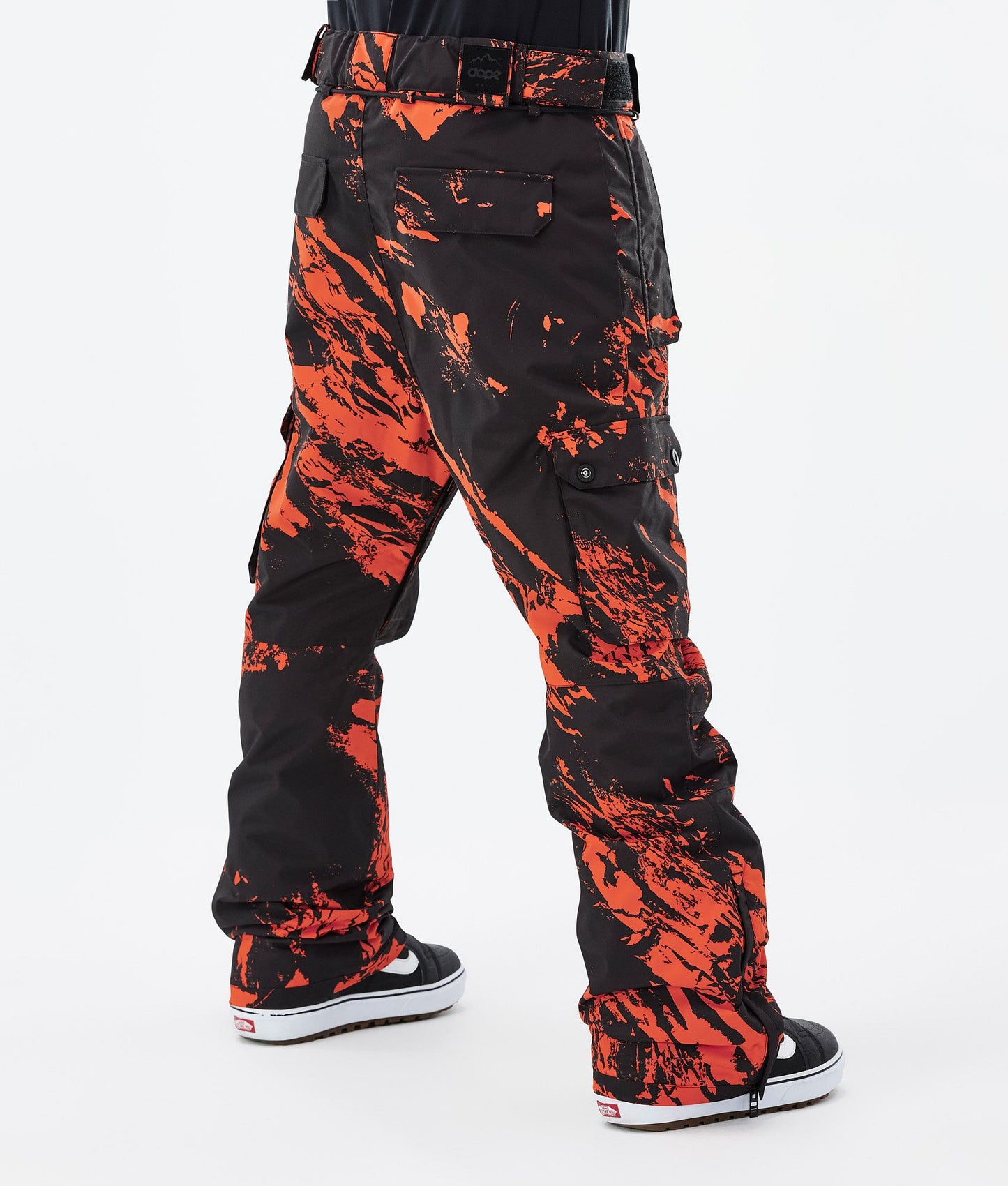 Snowboard Pants For Men Paint Orange