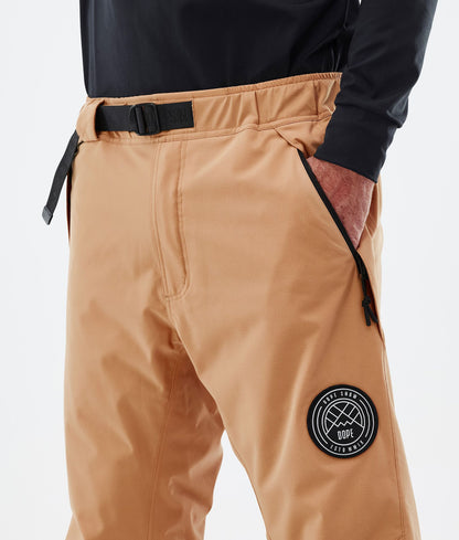 Snowboard Pants For Men Khaki Yellow