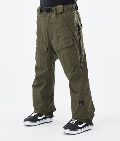 Snowboard Pants For Men Olive Green
