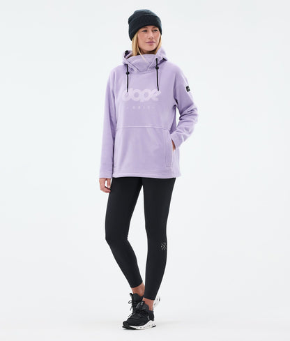 Fleece Hoodie For Women Faded Violet