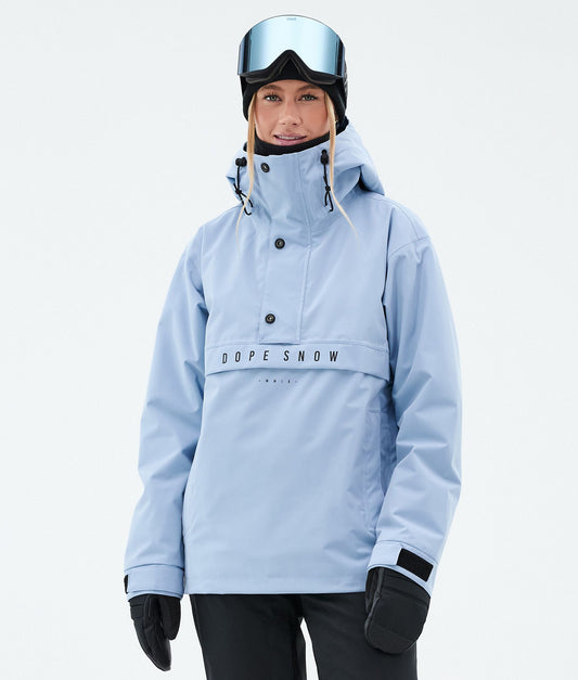 Snowboard Jacket For Women Light Blue