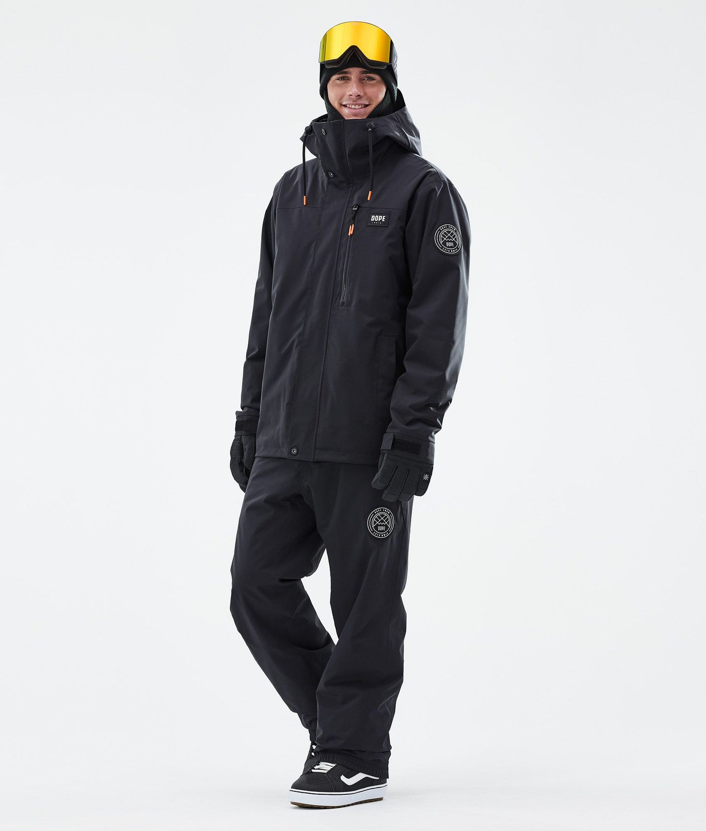 Snowboard Jacket For Men Black