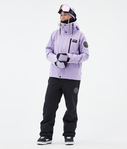 Snowboard Jacket For Women Faded Violet