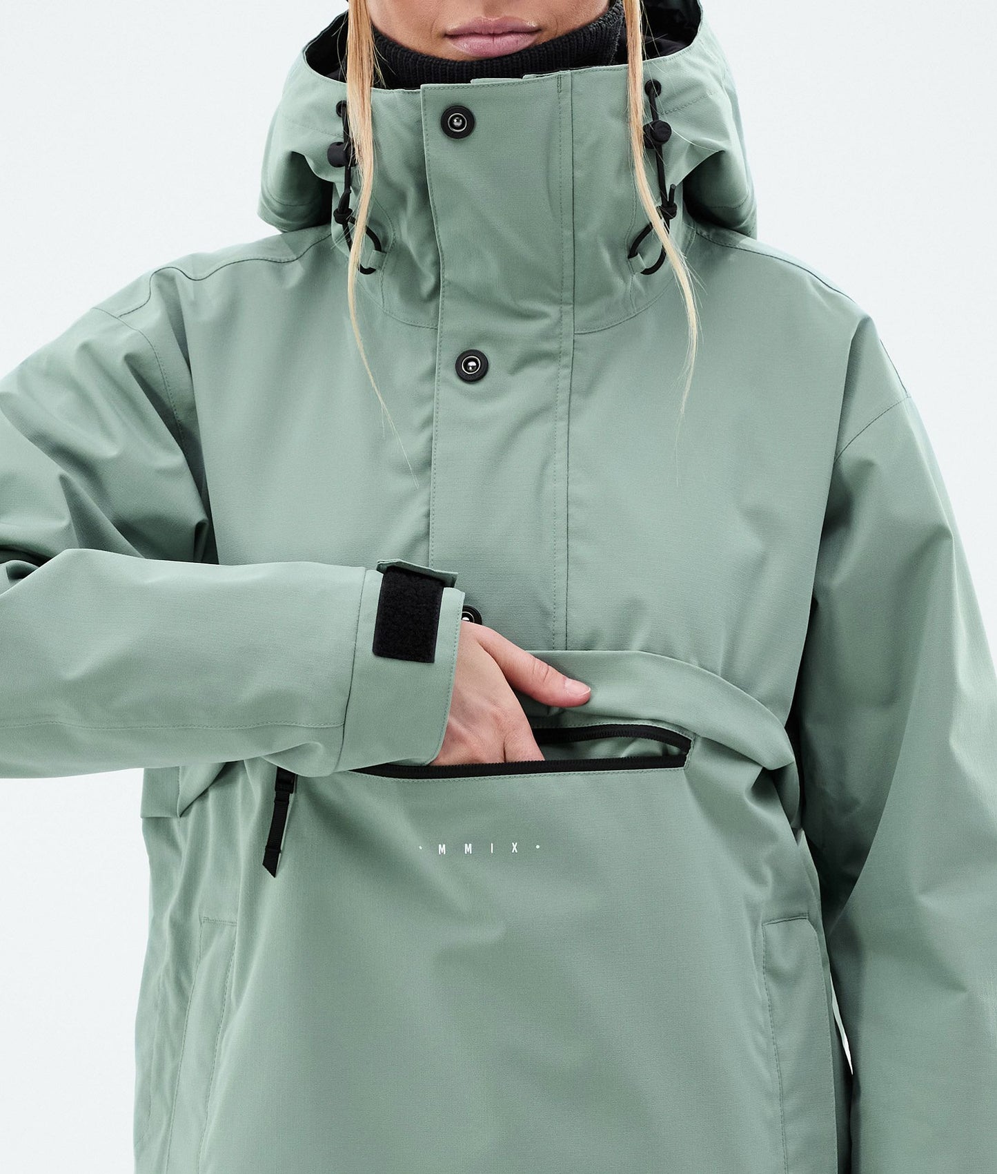 Snowboard Jacket For Women Faded Green