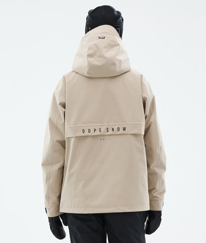 Snowboard Jacket For Women Sand