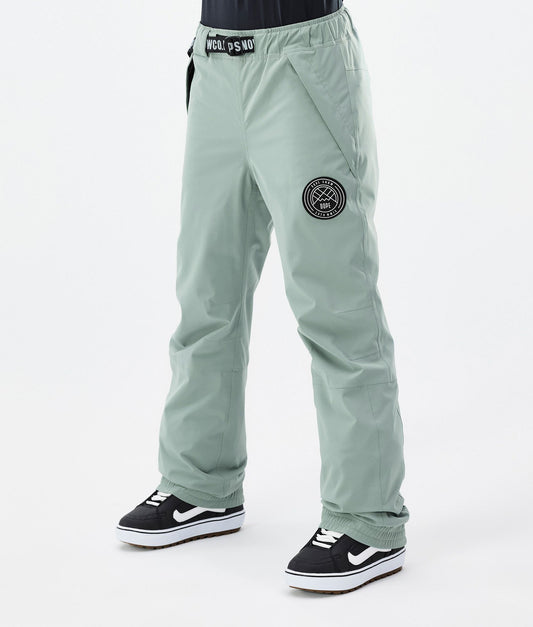 Snowboard Pants For Women Faded Green