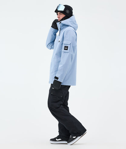 Snowboard Jacket For Men Light Blue
