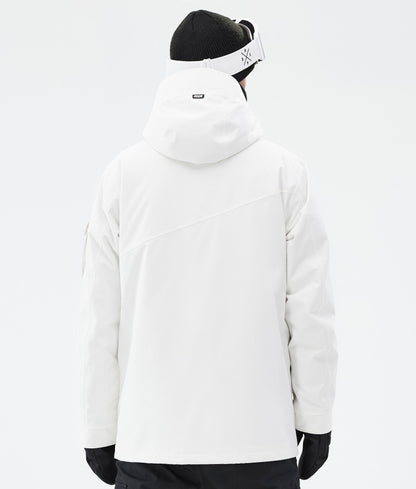 Snowboard Jacket For Men Old White