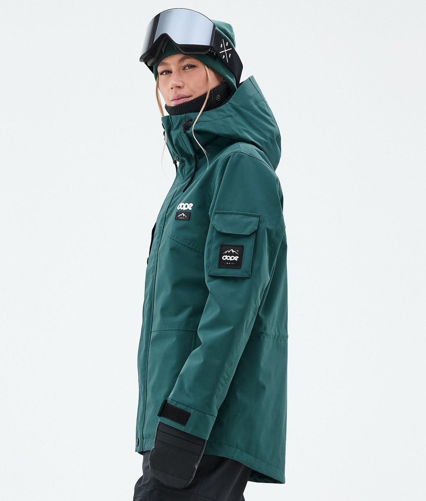 Snowboard Jacket For Women Bottle Green
