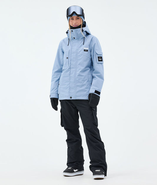 Snowboard Jacket For Women Light Blue