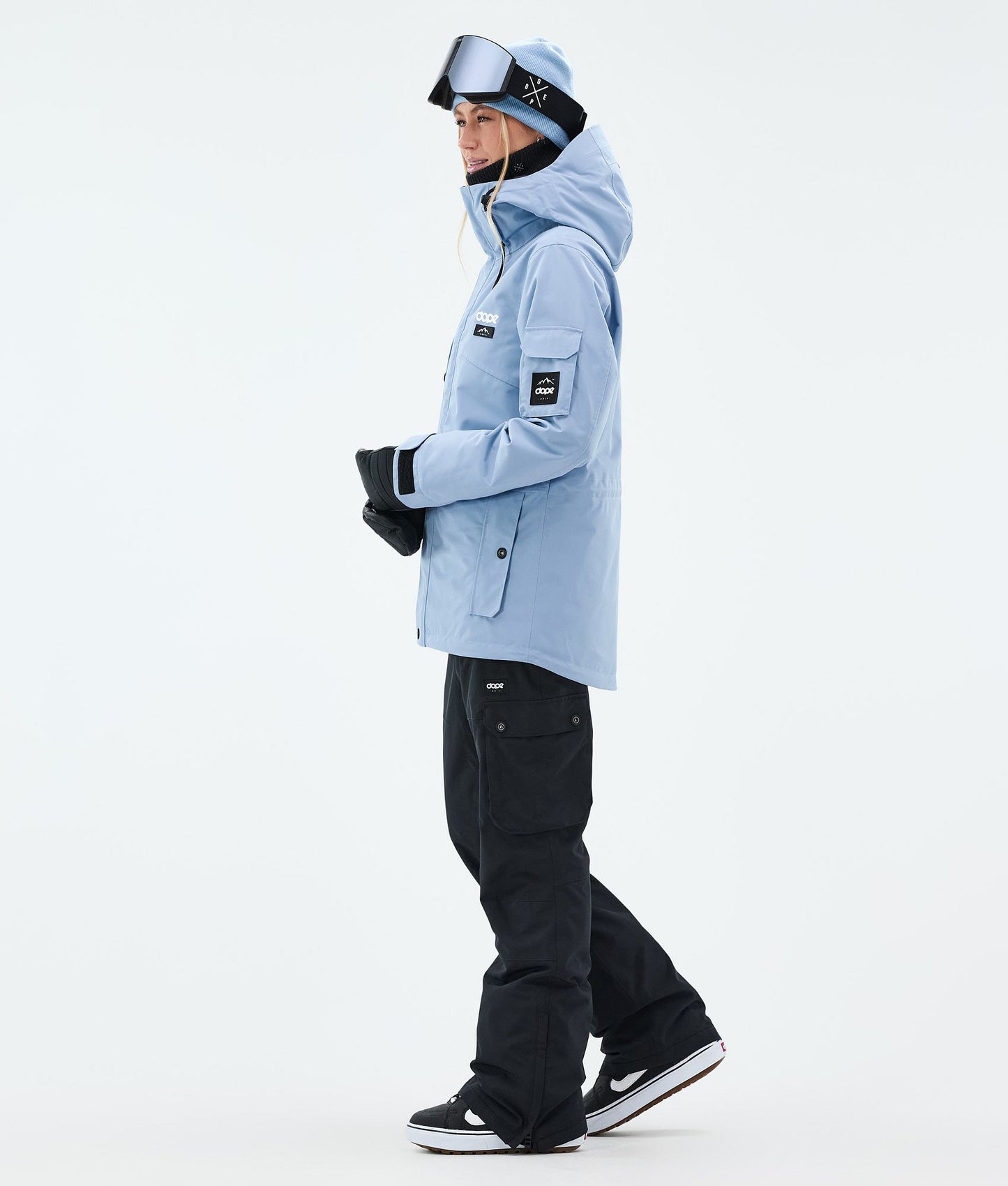 Snowboard Jacket For Women Light Blue