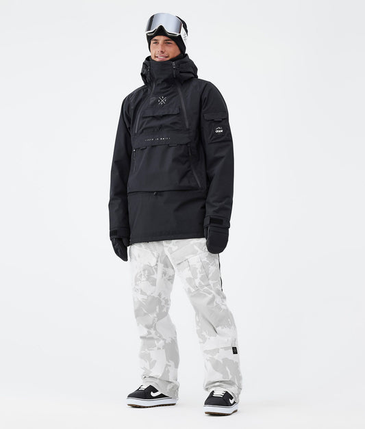 Snowboard Pants For Men Grey Camo