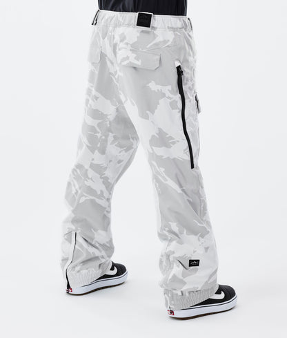 Snowboard Pants For Men Grey Camo