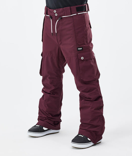 Snowboard Pants For Men Burgundy