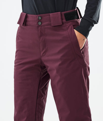 Snowboard Pants For Women Burgundy