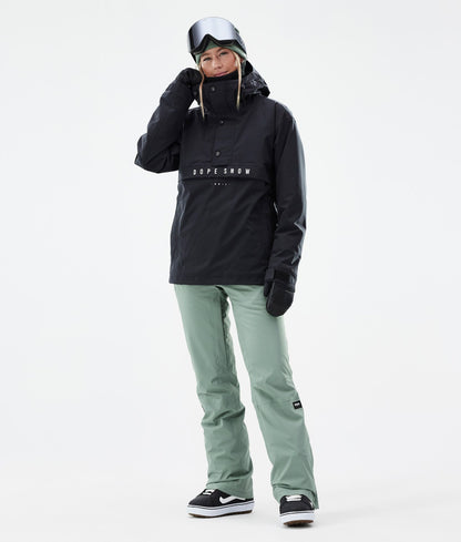 Snowboard Pants For Women Faded Green
