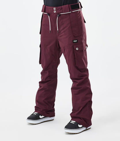 Snowboard Pants For Women Burgundy