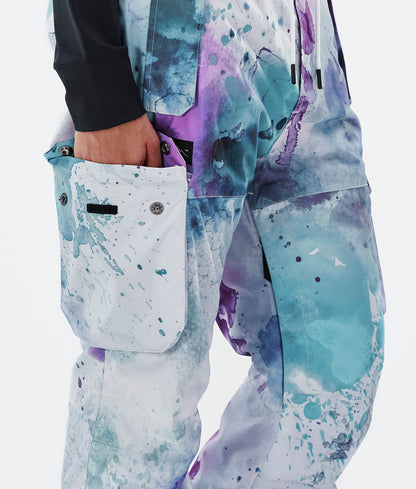 Snowboard Pants For Women Spray Green Grape