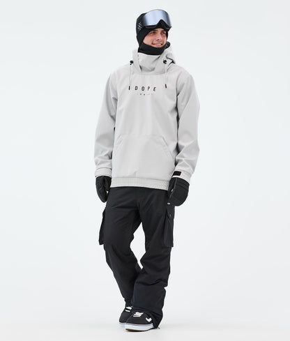 Snowboard Jacket For Men Aphex Light Grey