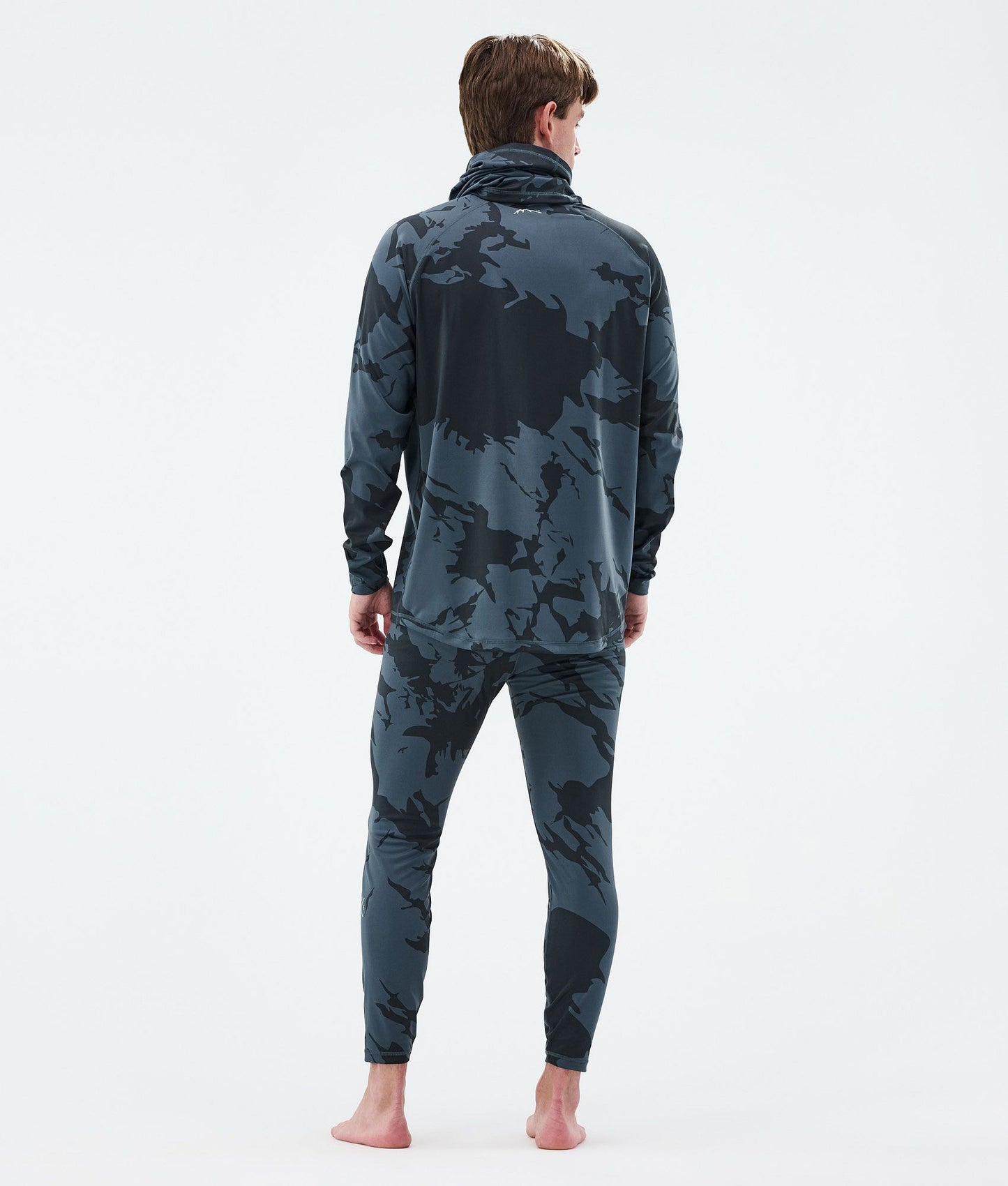 Base Layer Top For Men 2X-Up Metal Blue Camo